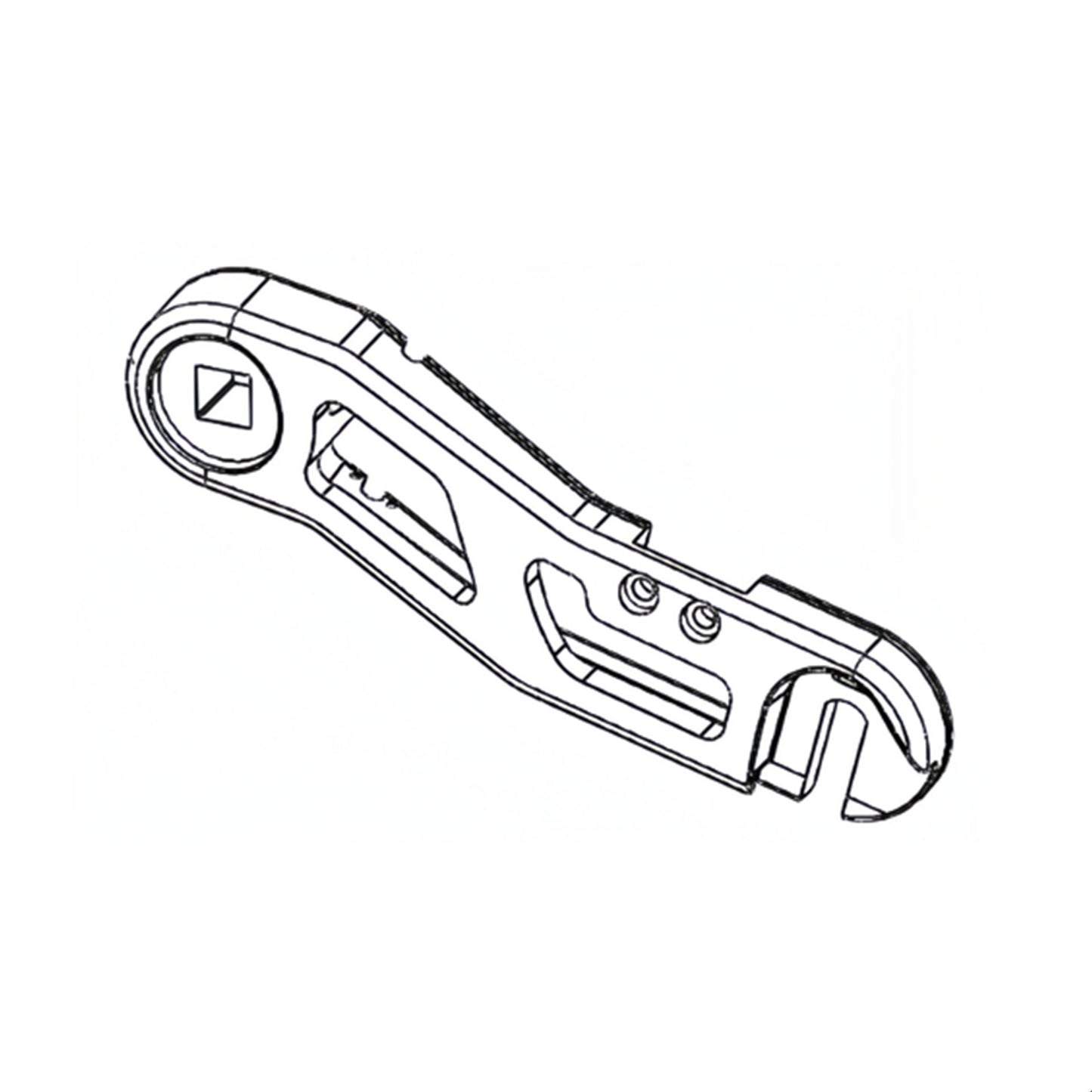 Brazo de araña Dualtron para freno delantero