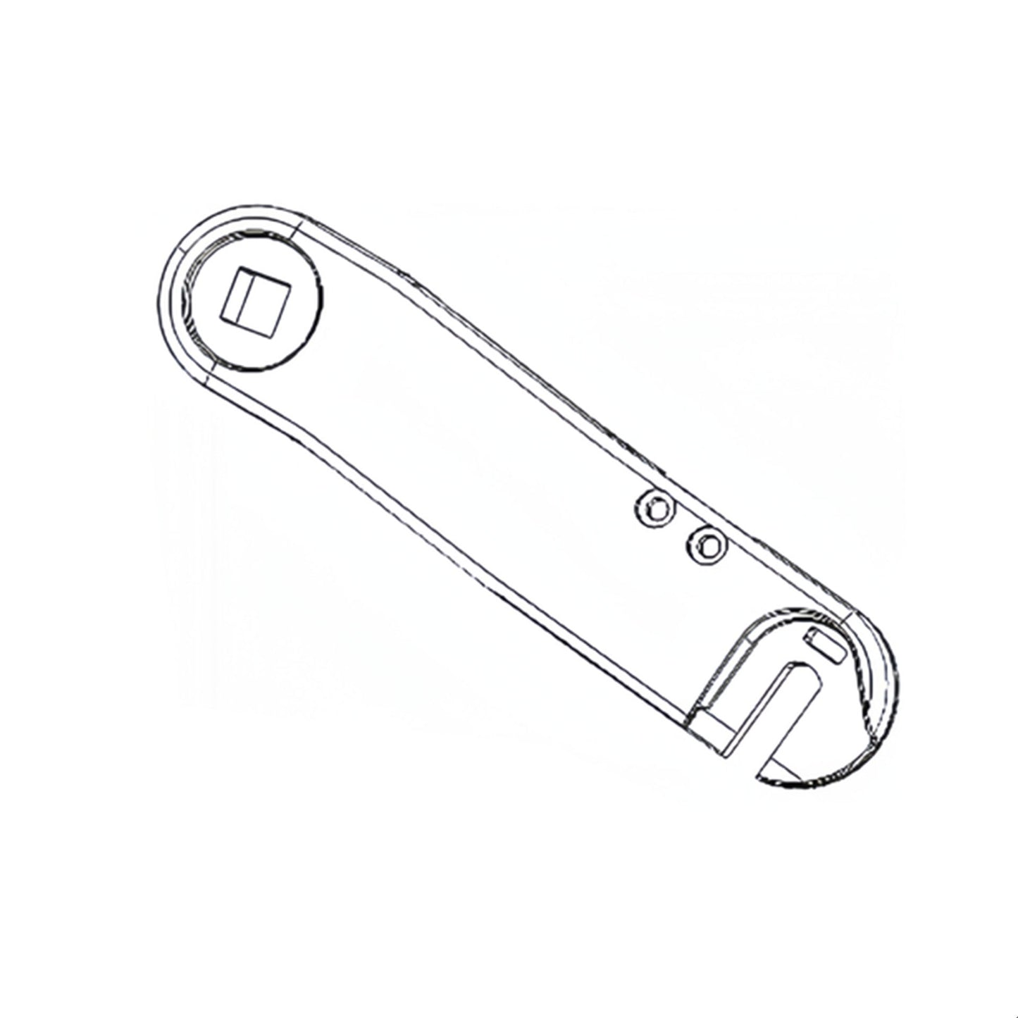 Dualtron Eagle Arm Front Brakeside