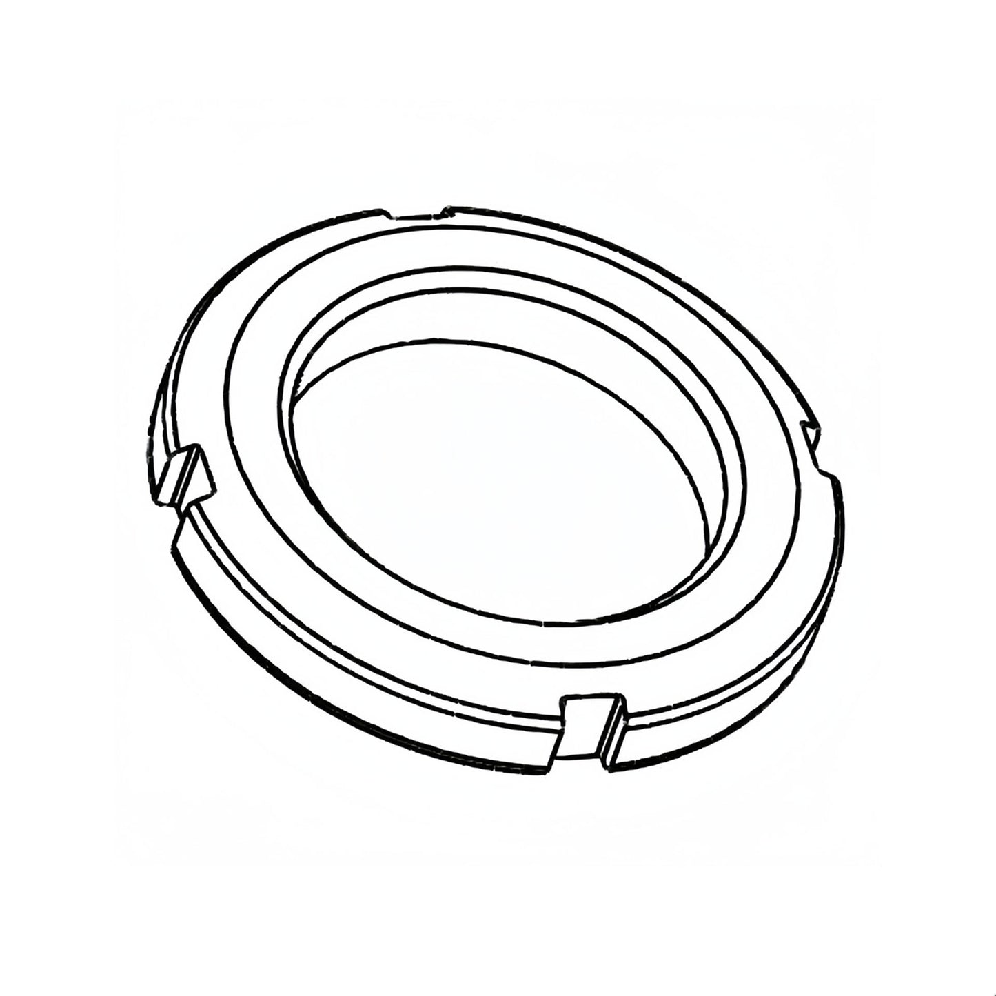 Minimotors 2 Pasantes Contratuerca Plata