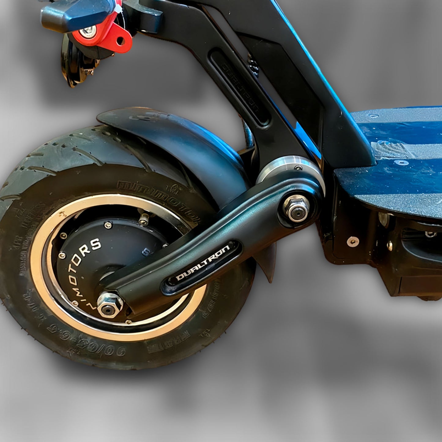 Front elastomer covers with bearings