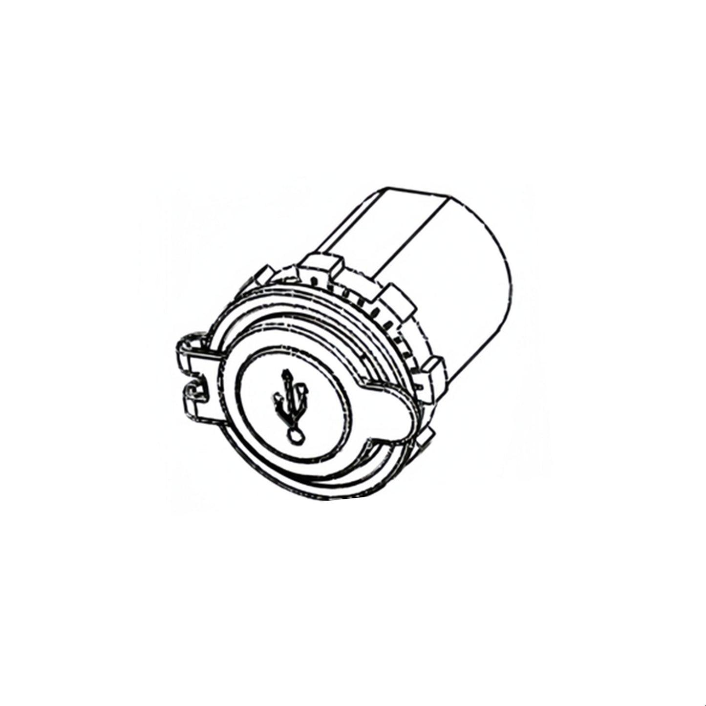 Dualtron X Steering Tube USB Charge Port