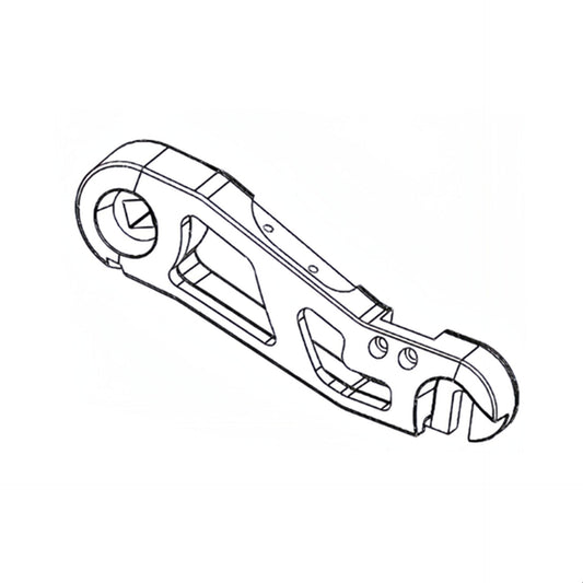 Dualtron Spider Arm Rear Brakeside