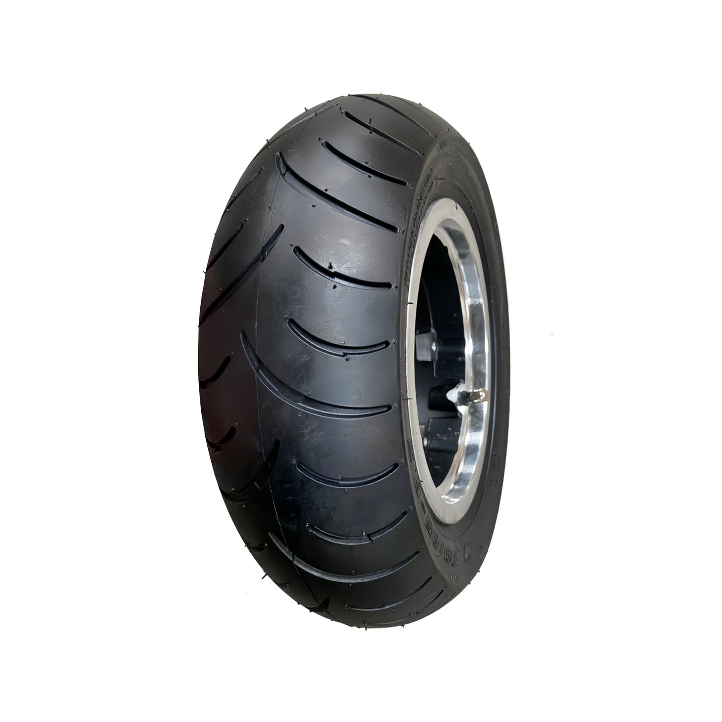 90/65-6.5 Minimotors Tubeless Street RSC "No Flat" Tire And Rim Rear