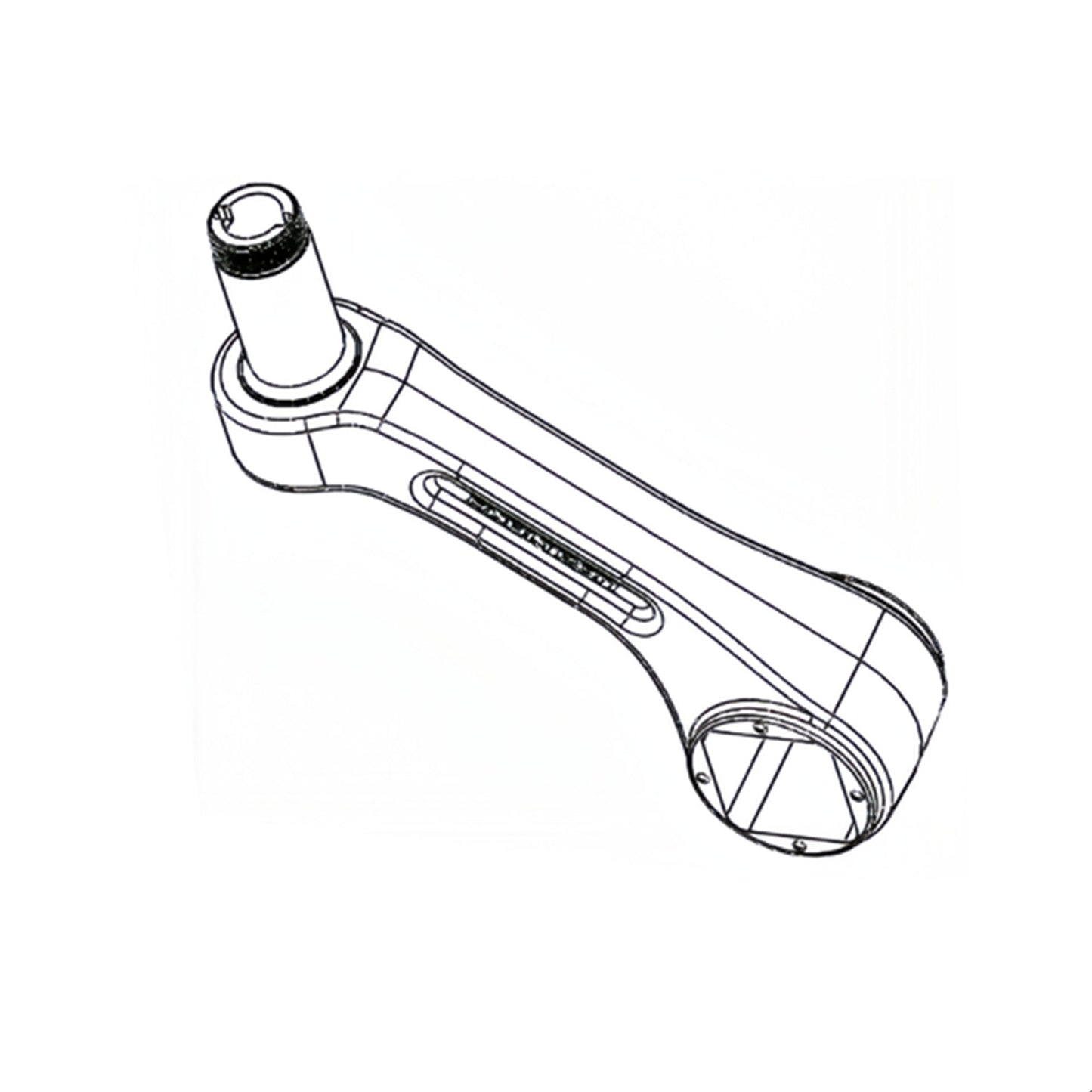 Swingarm For Splined Suspension And Gear Nut Headset